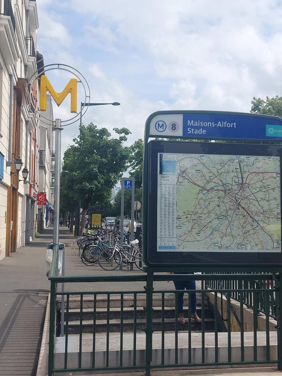 Charme, Originalite, -1 Minute Metro Maisons-Alfort Exterior foto
